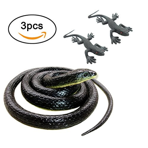 small rubber snakes