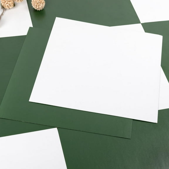 Lxcreat Peel and Stick Floor Tile 12" x 12" Vinyl Flooring Easy to Paste, Peel and Stick Flooring Suit for Bathroom,Kitchen (10 PCS, 5Pcs Green and 5PCS White)