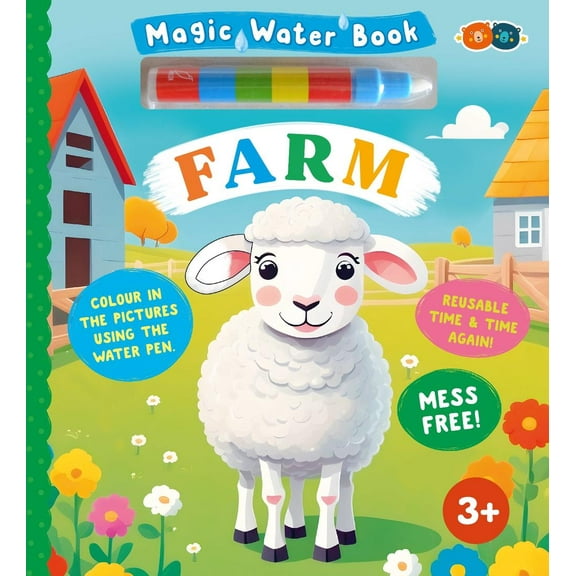 Magic Water Book - Farm