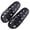Z17-Black, variant on Portable Travel Folding Slippers for Couples, Lightweight Portable Non Quick Drying EVA Footwear, Outdoor, Indoor, Bathroom & Summer Use