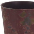 thumbnail image 2 of 7" Red Recycled Plastic Indoor Outdoor Round Pot Planter, 2 of 5