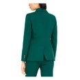thumbnail image 2 of BAR III Womens Green Pocketed Wear To Work Blazer Jacket 14, 2 of 4