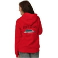 thumbnail image 3 of Gill McFinn Fishing Lancetfish Fisher Unisex Fleece Graphic Zip Up Hoodie Brisco Brands 2X, 3 of 5