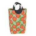 thumbnail image 2 of Lsque Hand Drawn Strawberry Laundry Basket, Laundry Hamper, Dirty Clothes Hamper for Laundry, Collapsible, Waterproof Laundry Baskets with Aluminum Handles for Laundry, Dorm, Family, 2 of 6
