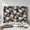 Black Vintage Floral, variant on ZIATUBLES Elastic Headboard Slipcover, Soft Breathable Bed Head Cover Dustproof Protector Cover for Twin Size Bed Headboard Washable Home Furniture Decor Accessory, Zebra Print