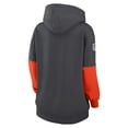 thumbnail image 3 of Women's Nike Anthracite Cleveland Browns Sideline Essential Hoodie, 3 of 3