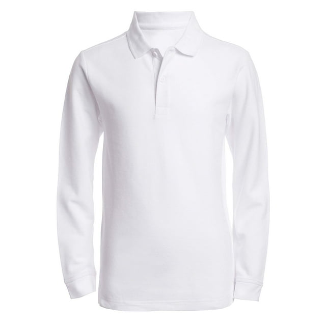 Polo Nautica Big Boys, uniforme de manga larga, piqué