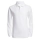 thumbnail image 1 of Polo Nautica, uniforme de manga larga para niños pequeños, color blanco, 1 of 1