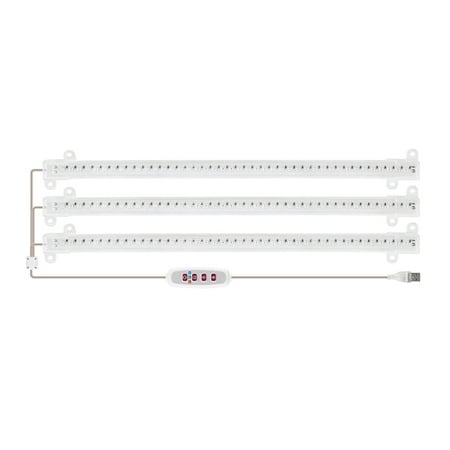 

LED Grow Light 30cm Indoor Three Headed Grow Light Phyto Lamp Plants Hydroponic Full Spectrum Phytolamp Red Blue