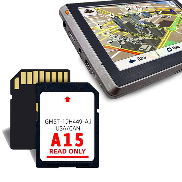 Actualización de mapas de la tarjeta SD A15 de EE. UU. y Canadá para Ford/Lincoln