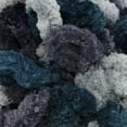 thumbnail image 2 of JubileeYarn Fun Finger Loops Yarn - Jumbo Polyester - Team Spirit Colors - 100g/Skein - Green Black Silver - 3 Skeins, 2 of 7