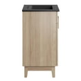 thumbnail image 3 of Modway Miles 24” Bathroom Vanity in Black Oak, 3 of 10