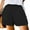 Black, variant on TAGOLD Womens Summer Pants, Fashion Women Shorts Summer Casual Loose Solid High Waist Short