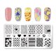 thumbnail image 4 of 91 Plantilla Flor Fruta Verano Navidad Manicura Impresión Diy Para Placa De Imagen, 4 of 5