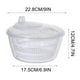thumbnail image 3 of Aparatos de cocina, Accesorios de cocina, Utensilios de cocina, Utensilios de cocina, Deshidratador de verduras para el hogar, Secador, Lavabo de cocina, Cesta de frutas, Deshidratador de ensaladas, 3 of 9
