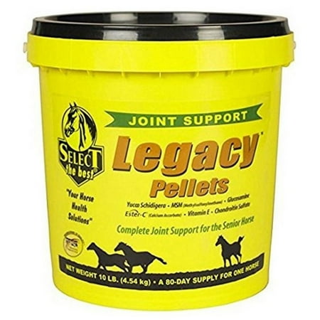 Richdel Inc D-Legacy Pellets Joint Support For Senior Horses 10 (Best Horse Food For Weight Gain)