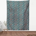 thumbnail image 3 of Ambesonne Geometric Fabric by the Yard Upholstery, Triangle Shapes Mosaic, 5 Yards, Multicolor, 3 of 4