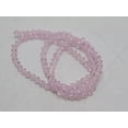 thumbnail image 3 of U8MO 120pcs 4mm Bicone Beads Faceted Crystal Glass Beads~Pink, 3 of 5