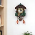 thumbnail image 4 of Cuckoos Clock with Sound Traditional Wall Mount for Home Office Decors Unique Musical Gift for Christmas Housewarmings, 4 of 8