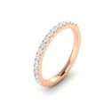 thumbnail image 2 of 1/2 Carat TW Diamond Wedding Band in 10k Rose Gold (G-H, I1-I2), 2 of 5