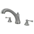 thumbnail image 4 of Kingston Brass Roman Tub Faucet, Oil Rubbed Bronze, Deck Mount KS4325BL, 4 of 4