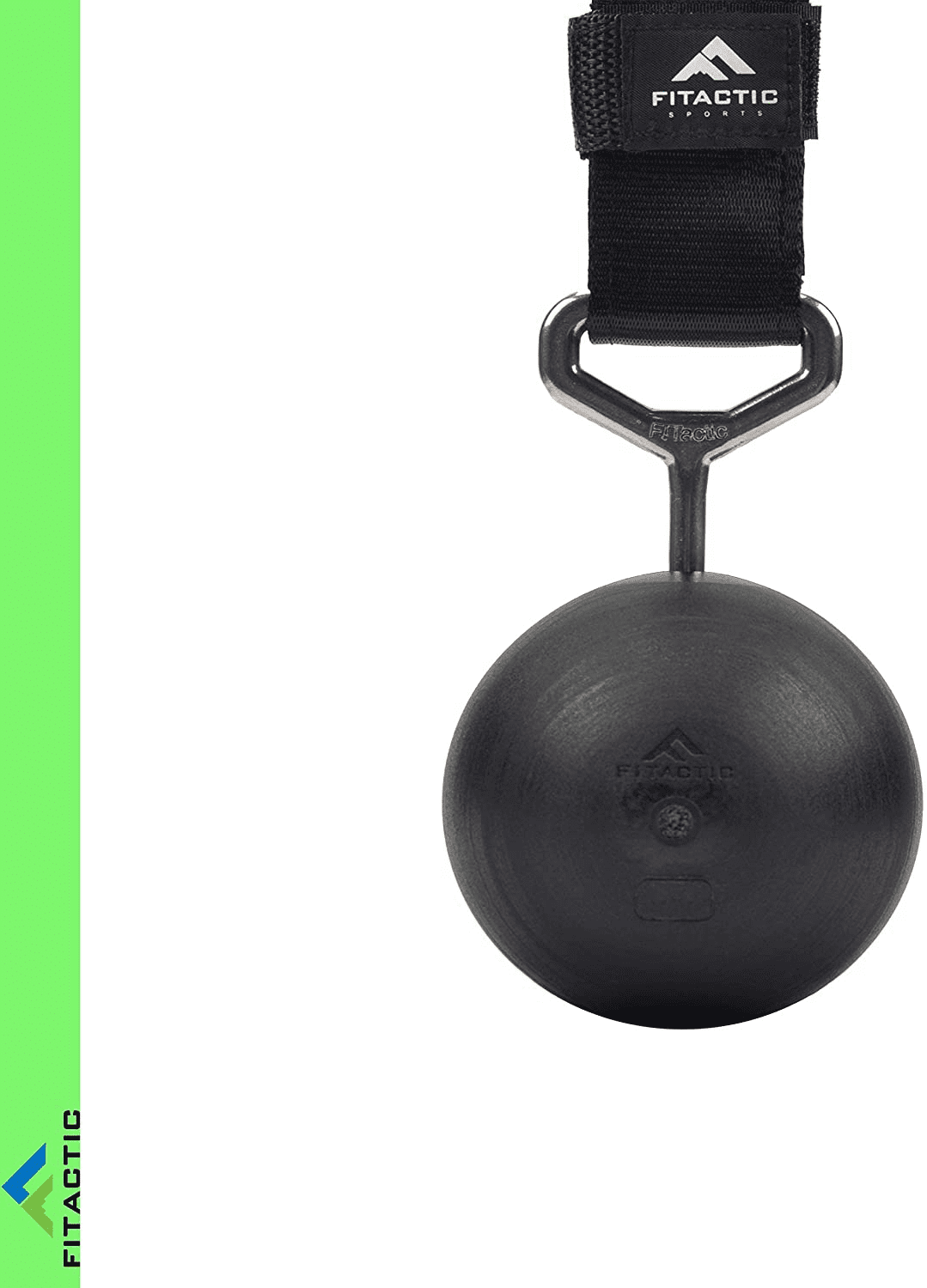 Fitactic Rock Climbing Solid Training Cannonball Bomb Power Pull up Ball Hold Grips for Straps for Finger, Forearm, Biceps, Back Muscles