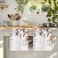 thumbnail image 4 of Eucalyptus Leaves Microfiber Kitchen Towel, Orange Blue Botanical Vintage Soft Absorbent Dish Towels, Quick Drying Washable Dishcloths for Kitchen Cleaning, Drying Dishes, 18x28 Inches, 4 of 9