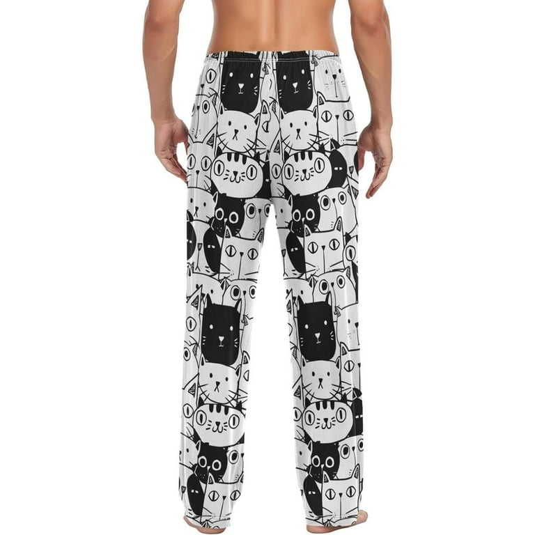 Christmas cat pajama pants hotsell