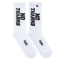 thumbnail image 5 of Odd Sox, No Thanks, Fun, Sarcastic Sayings, Crew Socks for Men & Women, 5 of 7