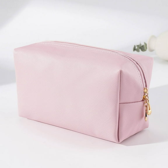 Cosmetic Bag for Women Minimalism Makeup Bag for Daily Use Portable Storage Purse Small Cosmetic Pouch Toiletry Bag for Travel Storage Bag for Women