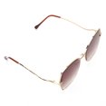 thumbnail image 3 of Gafas de sol de moda con montura metálica, gafas de sol unisex para viajes al aire libre, protección ocular, 3 of 10