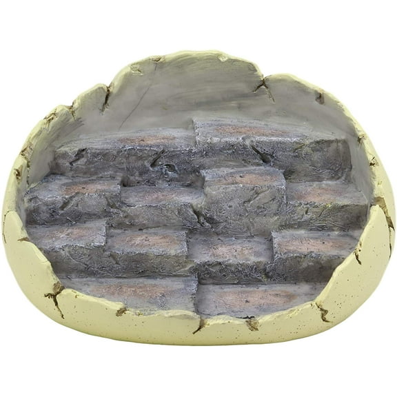 Jurassic Wyrmling Dragon Hatchling Cracked Egg Miniature Display Stand Statue