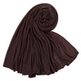 thumbnail image 2 of Womens Hijab Scarf Soft Cotton Muslim Jersey Hijab Head Wrap Scarves 2026 Fashion Long Scarf Shawls, 2 of 3