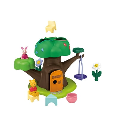 PLAYMOBIL JUNIOR & Disney: Winnie the Pooh's & Piglet's Tree House|Playset for toddlers 1-3