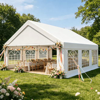 Quictent Heavy Duty 20'x 20' Outdoor Party Tent, Gazebo Wedding