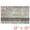 Grey, variant on Unique Bargains Letter Pattern Kitchen Mat Waterproof Anti Slip Kitchen Rug Standing Mats Grey 18" x 28"
