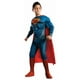 Superman Homme d'Acier de Luxe Muscle Poitrine Costume Enfant Grand – image 1 sur 1
