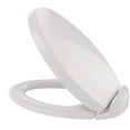thumbnail image 2 of TOTO SS204#11 Toilet Seat, With Cover, polypropylene, Elongated, White, 2 of 3