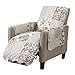 thumbnail image 3 of Protecteur de Meuble Imprimé à Bord Festonné Patchwork. Housse de Fauteuil Inclinable Résistante aux Taches. (Fauteuil Inclinable, Bourgogne), 3 of 4