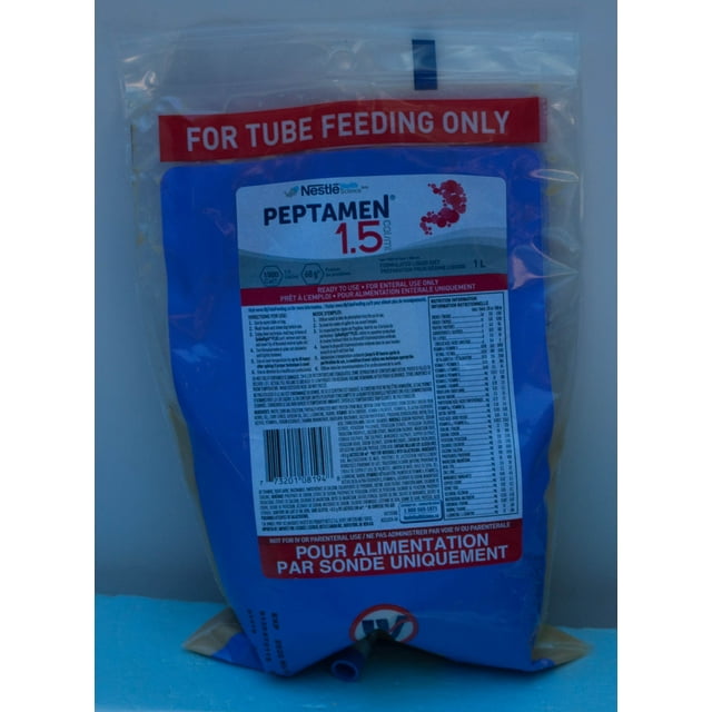 Peptamen Ultrapak , Sacs de 1000 ml Expiration 24 Oct. 2026