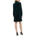 thumbnail image 2 of Calvin Klein Womens Velvet Mini Cocktail and Party Dress, 2 of 2