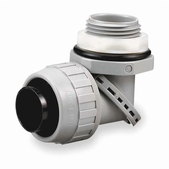 Hubbell Wiring Device-Kellems Conduit Fitting,Nylon,Trade Size 3/8in PS0389NGY