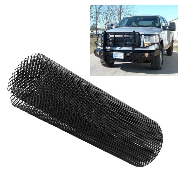 Rejilla De Coche, Rejilla Negra Para Carrocería De Coche, Guardabarros Duradero Universal Para Kit De Carrocería De Parachoques, Ventilación De Capó