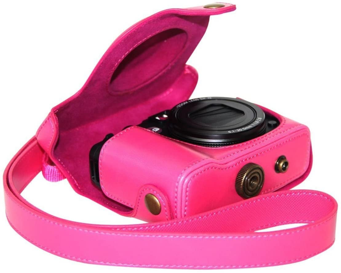 MegaGear 028672139279 Ever Ready Leather Camera Case Compatible with