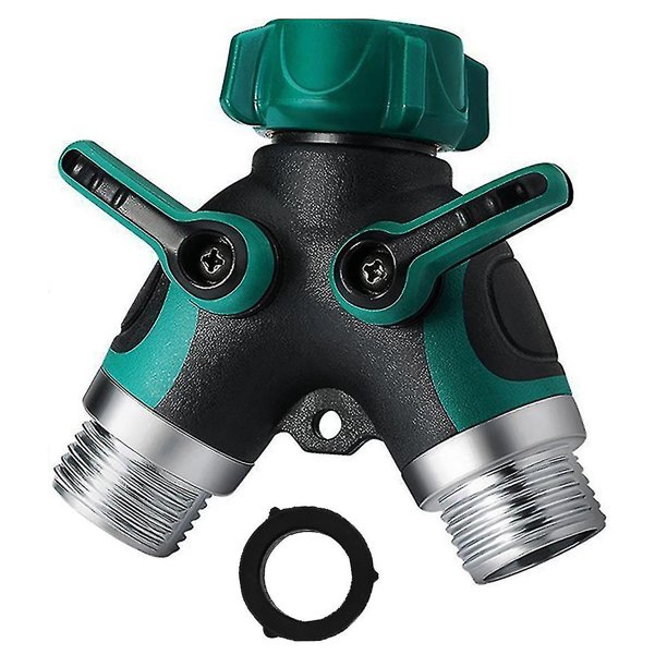Brass Manifold, 3/4" Garden Tap Y Splitter Double Hose Connector Walmart.ca