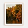 thumbnail image 2 of Autumn Color at The Lake, Central Park 02 - Manhattan New York Photography Unframed Wall Art Print 11 x 14 inches, 2 of 13