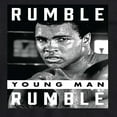 thumbnail image 3 of Muhammad Ali - Boxing Legend - Rumble Young Man Rumble - Men's Short Sleeve Graphic T-Shirt, 3 of 5