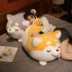 thumbnail image 2 of Peluche de Shiba Inu para niños, muñeco de peluche de 30-70cm con forma de perro gordo, esponjoso, amarillo, gris, Husky, almohada, cojín, juguetes para niños, regalo de cumpleaños, 2 of 5