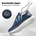 thumbnail image 4 of FitVille Wide Mens Walking Shoes with Arch Support Comfort Sneakers for Men, 4 of 7