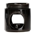 thumbnail image 1 of Tnarru Essential Oil Burner Ceramic Split Candleholder Scented Oil Diffuser Tealight Candle Holder for Table Centerpiece Living Room Black, 1 of 8